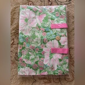 New Lilly Pulitzer LARGE Garment Bag Poppy Green Pink Floral 2026 Gwp Travel